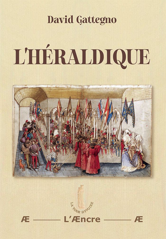 Couverture du livre « L héraldique » de David Gattegno, librairie Les Contes Infusés à Corte