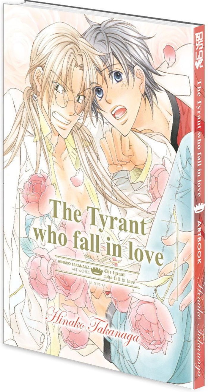 Couverture du livre « HINAKO TAKANAGA - ARTBOOK : THE TYRANT WHO FALL IN LOVE - A4 - T02 - HINAKO TAKANAGA - ARTBOOK : THE », librairie Les Contes Infusés à Corte