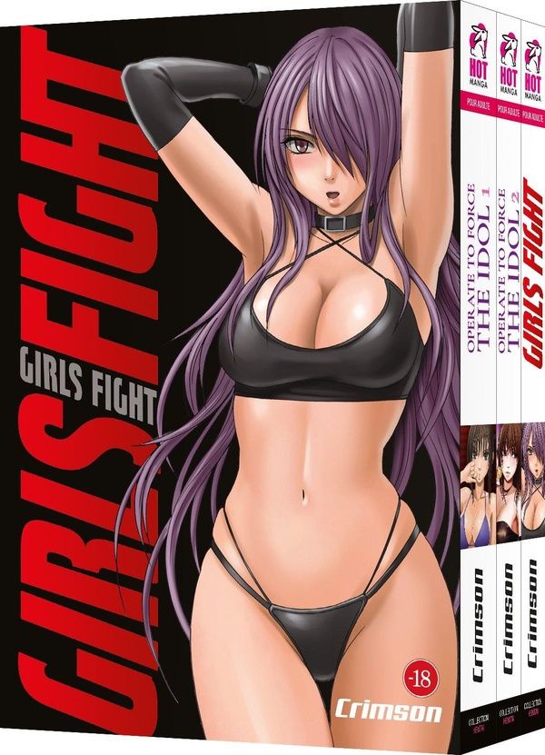 Quatrième de couverture de « CRIMSON SELECTION - COFFRET - 3 TOMES (HENTAI) »