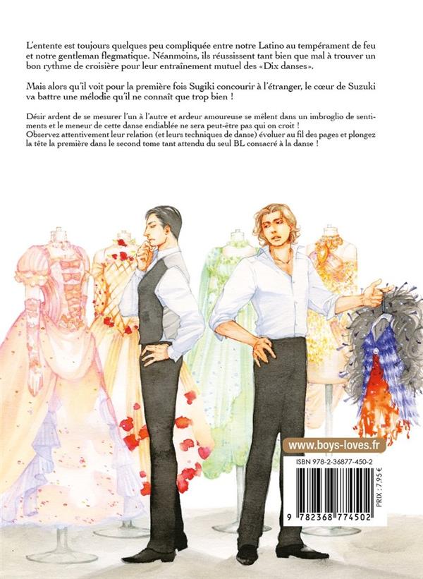Quatrième de couverture de « 10 DANCE - TOME 02 »