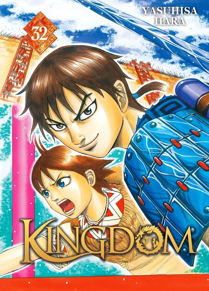 Couverture du livre « KINGDOM - TOME 32 » de Yasuhisa Hara, librairie Les Contes Infusés à Corte