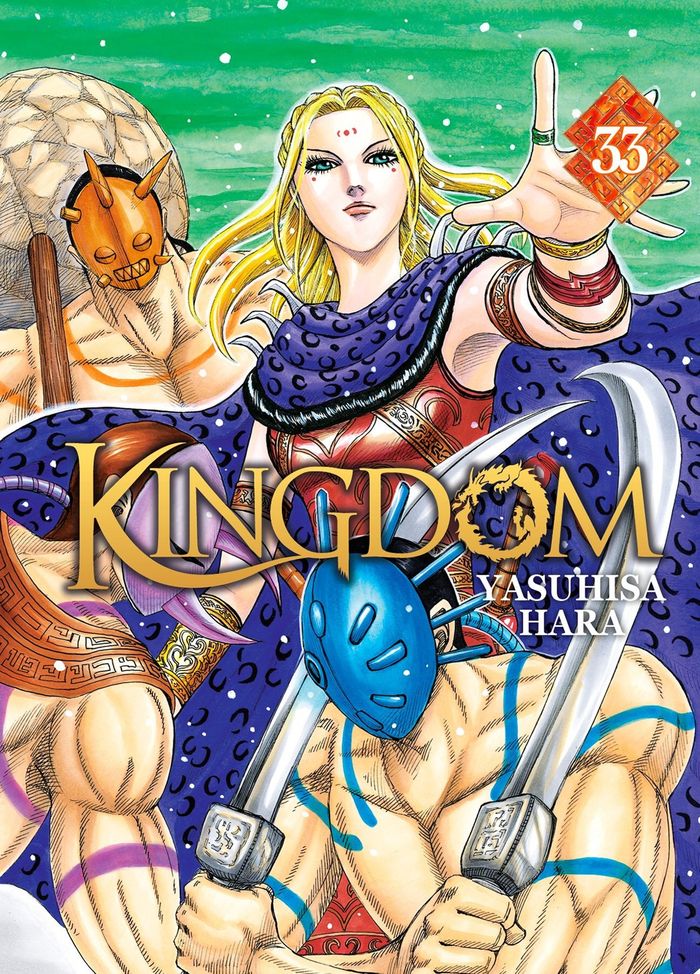 Couverture du livre « KINGDOM - TOME 33 » de Yasuhisa Hara, librairie Les Contes Infusés à Corte