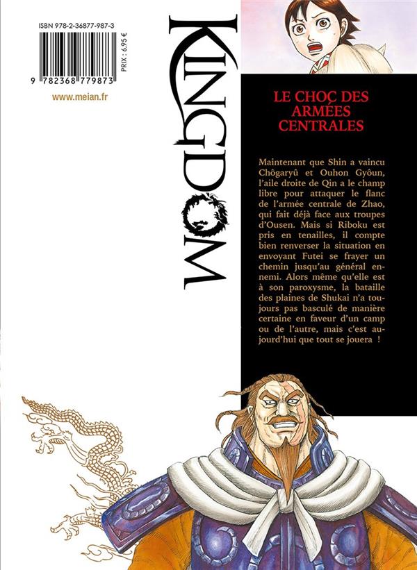 Quatrième de couverture de « KINGDOM - TOME 57 »