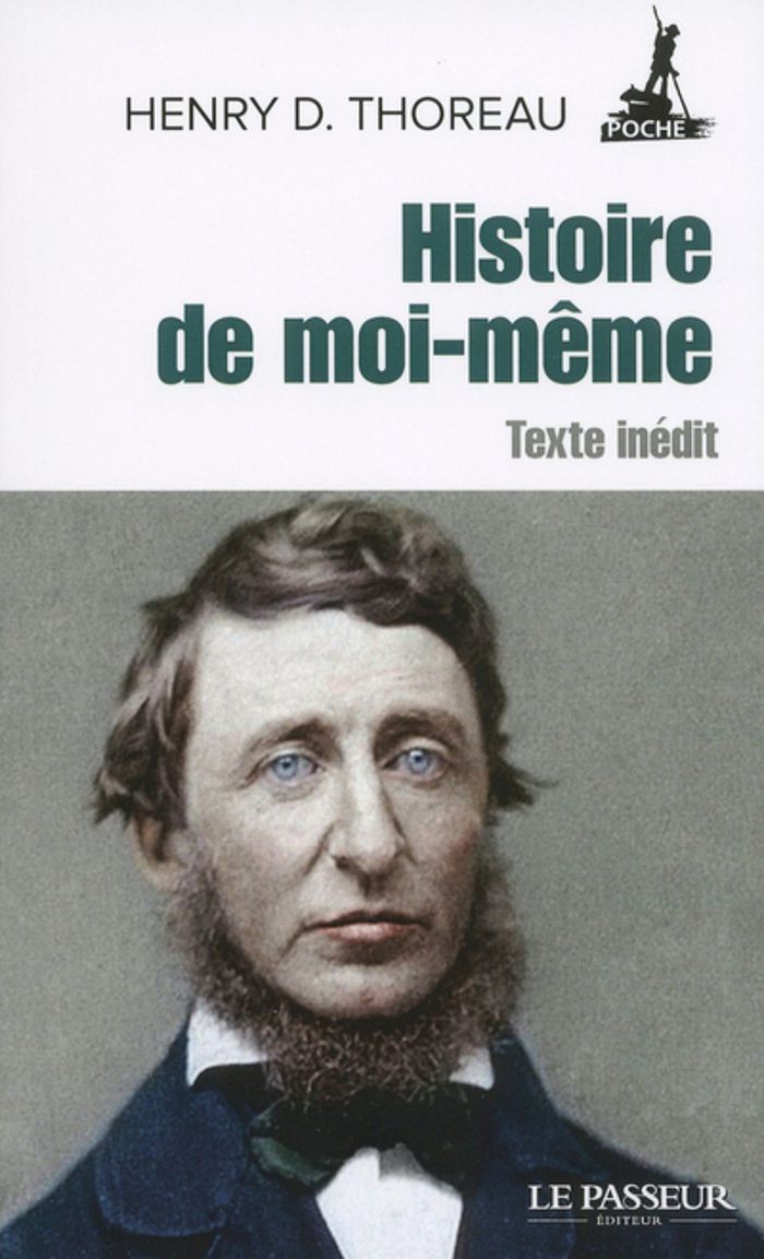 Couverture du livre « Histoire de moi-même » de Henry David Thoreau, librairie Les Contes Infusés à Corte