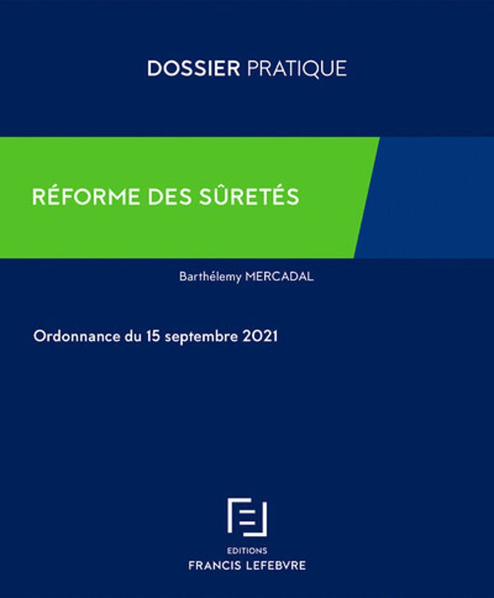 Couverture du livre « REFORME DES SURETES » de Redaction Francis Le, librairie Les Contes Infusés à Corte