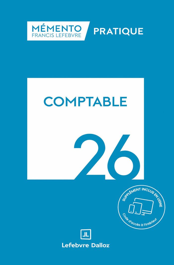 Couverture du livre « Comptable 26 » de PricewaterhouseCoopers, librairie Les Contes Infusés à Corte