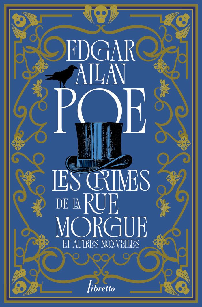 Couverture du livre « Les crimes de la rue Morgue : et autres nouvelles » de Edgar Allan Poe, librairie Les Contes Infusés à Corte