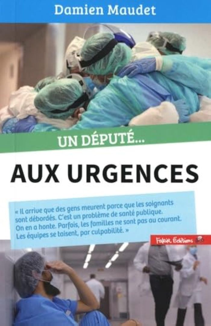 Couverture du livre « Un député aux urgences », librairie Les Contes Infusés à Corte