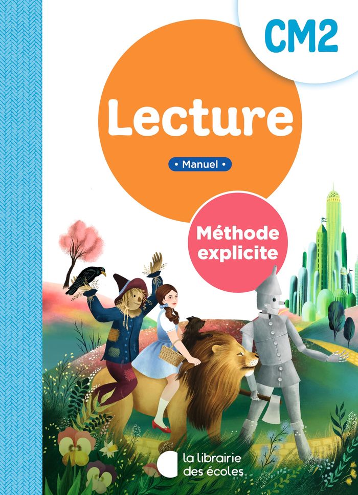 Couverture du livre « Lecture, manuel : CM2 » de Jean-Claude Dunkhorst, librairie Les Contes Infusés à Corte