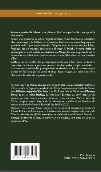 Quatrième de couverture de « ANTOURA, SENTIER DE LA LUNE »