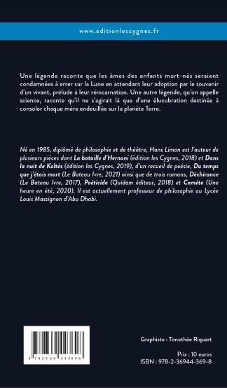 Quatrième de couverture de « MOONCHILD »