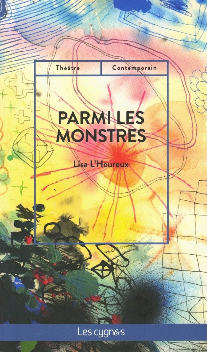 Couverture du livre « PARMI LES MONSTRES » de Lisa L'Heureux, librairie Les Contes Infusés à Corte