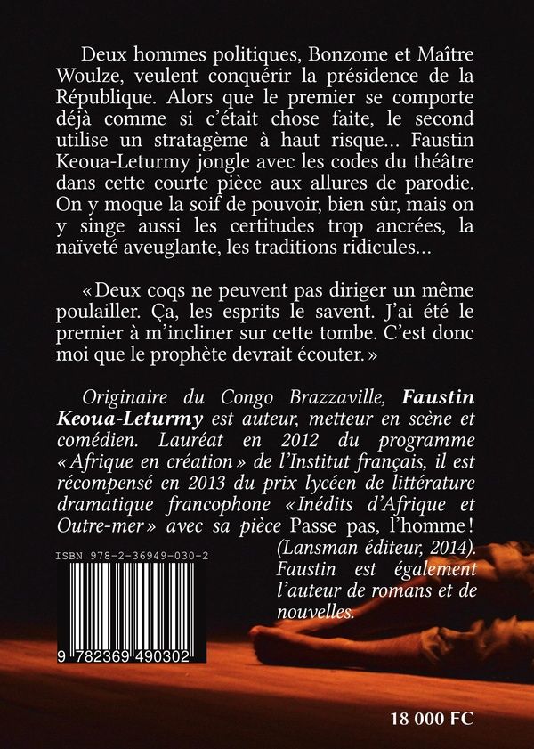 Quatrième de couverture de « La tombe sacrée »
