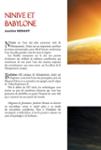 Quatrième de couverture de « NINIVE ET BABYLONE »