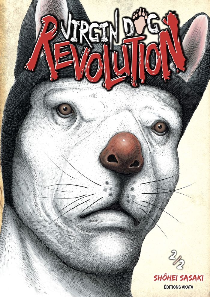 Couverture du livre « VIRGIN DOG REVOLUTION - TOME 2 », librairie Les Contes Infusés à Corte