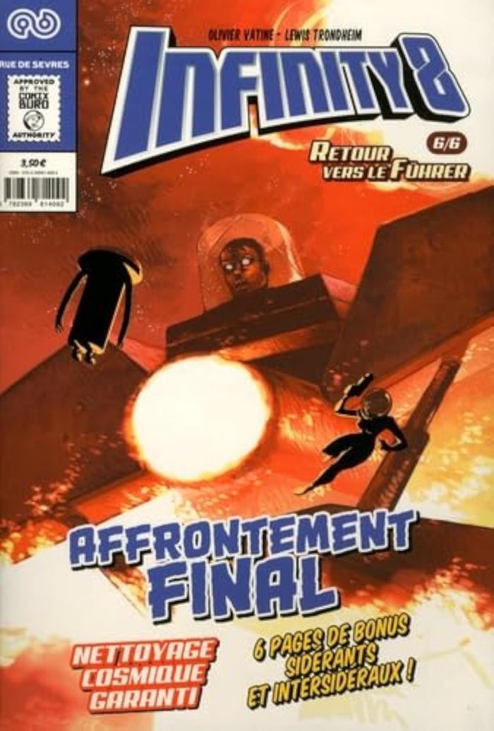 Couverture du livre « INFINITY 8 COMICS 6 », librairie Les Contes Infusés à Corte