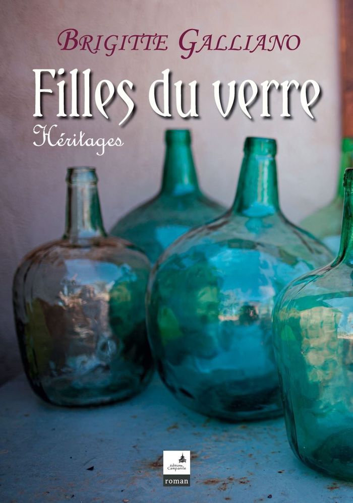 Couverture du livre « Filles du verre » de Brigitte Galliano, librairie Les Contes Infusés à Corte