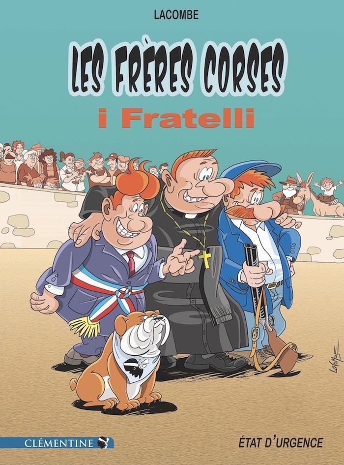 Couverture du livre « LES FRERES CORSES - ETAT D'URGENCE » de Lacombe Louis Robert, librairie Les Contes Infusés à Corte
