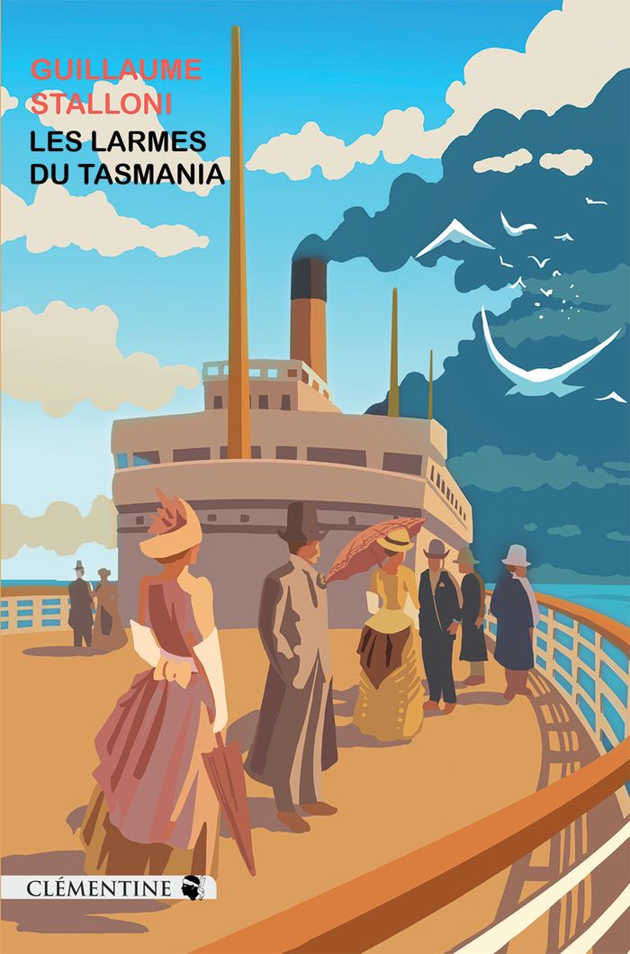 Couverture du livre « Les larmes du Tasmania : roman », librairie Les Contes Infusés à Corte