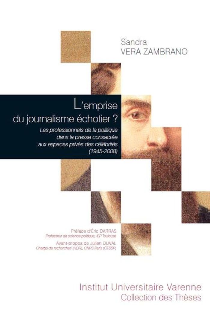 Couverture du livre « L'EMPRISE DU JOURNALISME ECHOTIER ? - LES PROFESSIONNELS DE LA POLITIQUE DANS LA PRESSE CONSACREE AU » de Vera Zambrano Sandra, librairie Les Contes Infusés à Corte