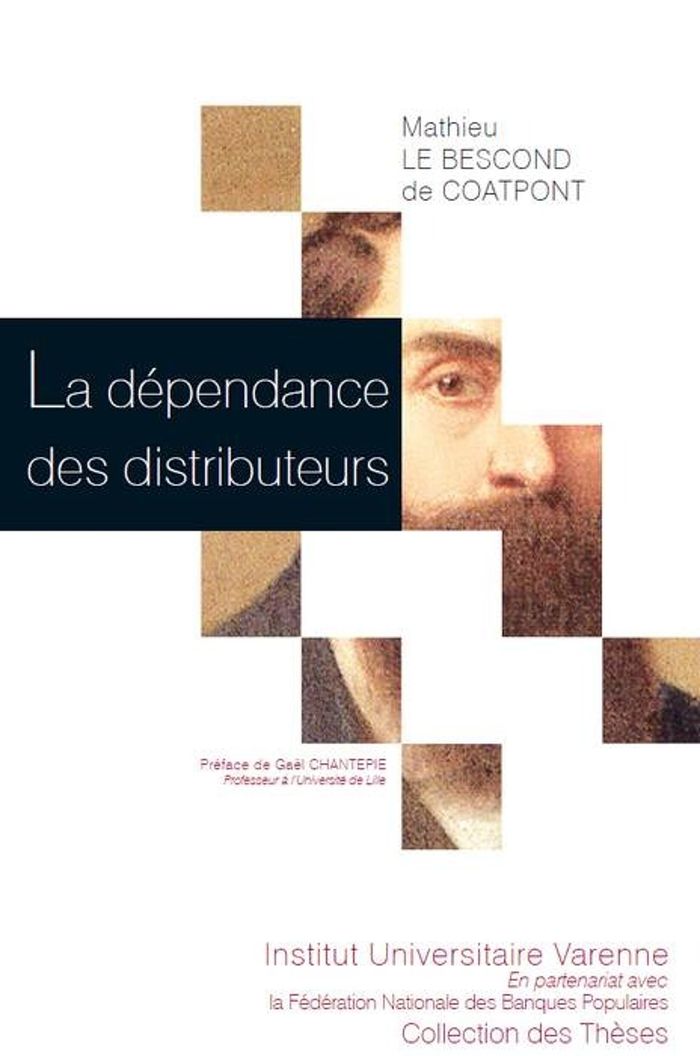 Couverture du livre « LA DEPENDANCE DES DISTRIBUTEURS » de Le Bescond De Coatpo, librairie Les Contes Infusés à Corte