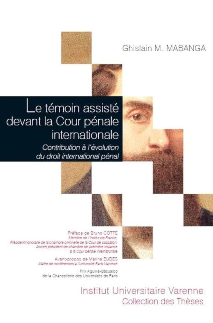 Couverture du livre « LE TEMOIN ASSISTE DEVANT LA COUR PENALE INTERNATIONALE - CONTRIBUTION A L'EVOLUTION DU DROIT INTERNA » de Mabanga G M M., librairie Les Contes Infusés à Corte