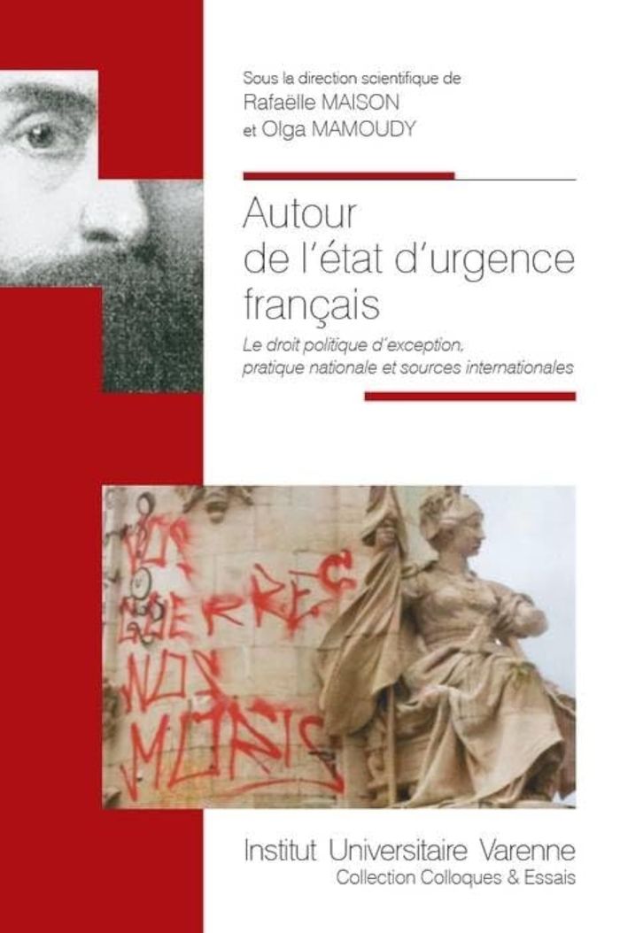 Couverture du livre « AUTOUR DE L ETAT D URGENCE FRANCAIS » de Mamoudy/maison, librairie Les Contes Infusés à Corte