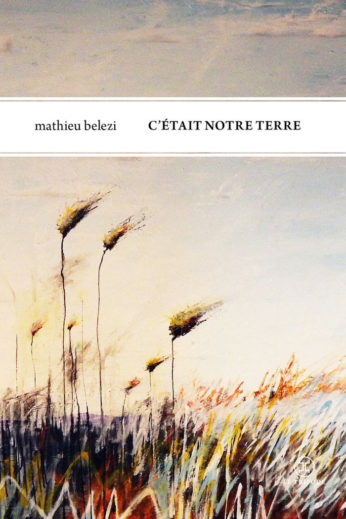 Couverture du livre « C'ETAIT NOTRE TERRE », librairie Les Contes Infusés à Corte