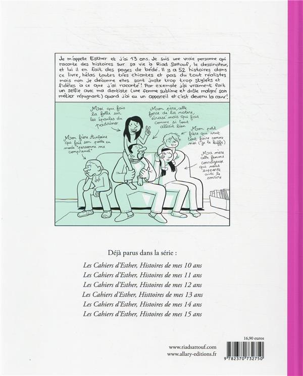 Quatrième de couverture de « Histoires de mes 13 ans »