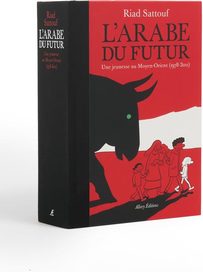 Couverture du livre « L'Arabe du futur : une jeunesse au Moyen-Orient, 1978-2011 » de Riad Sattouf, librairie Les Contes Infusés à Corte