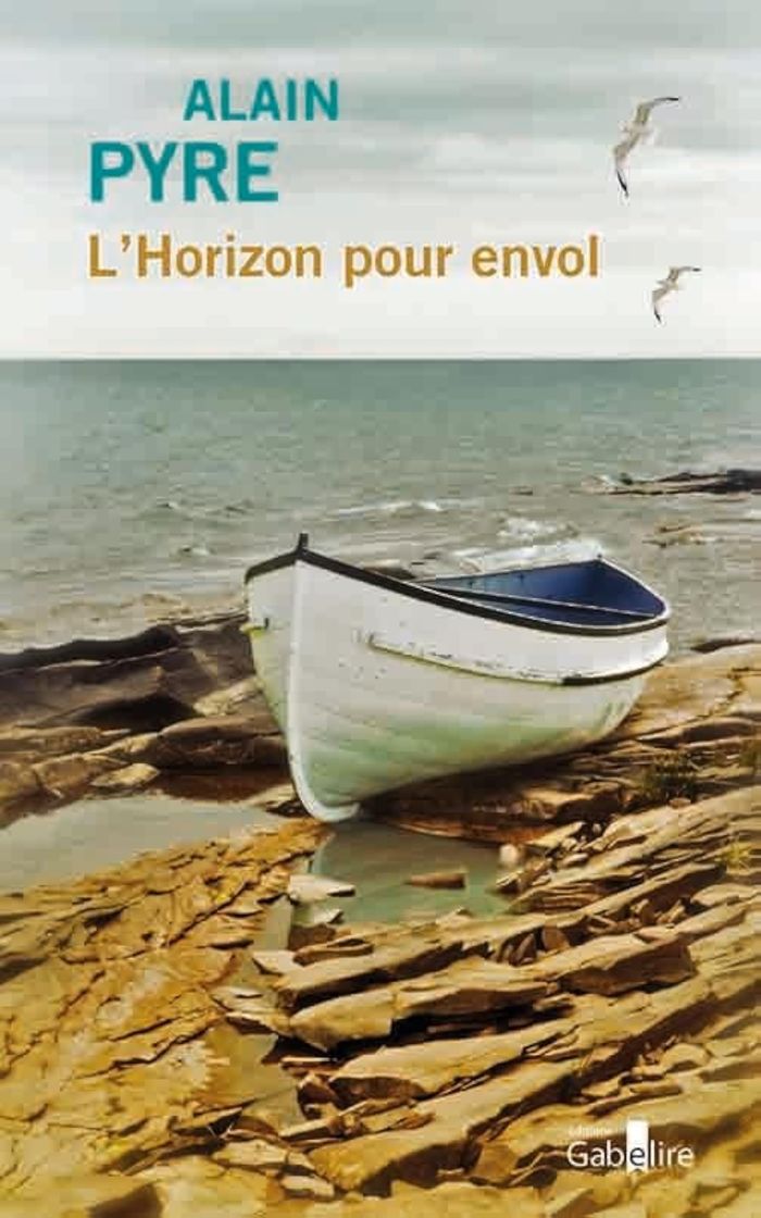 Couverture du livre « L'horizon pour envol : roman » de Alain Pyre, librairie Les Contes Infusés à Corte