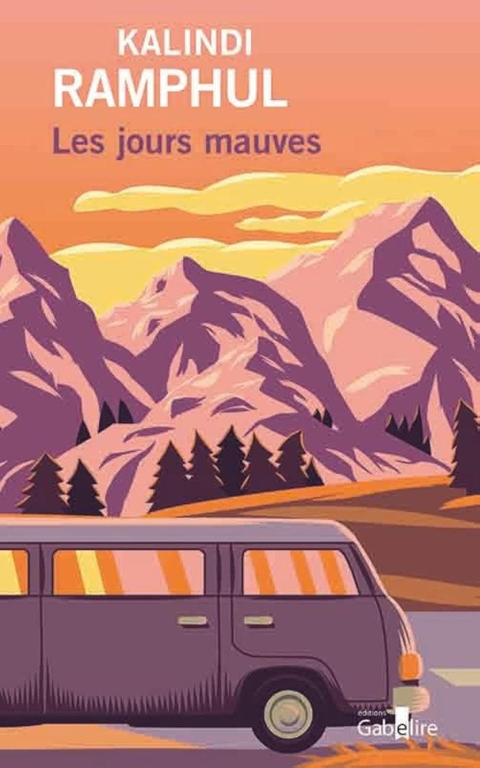Couverture du livre « Les jours mauves : roman » de Kalindi Ramphul, librairie Les Contes Infusés à Corte