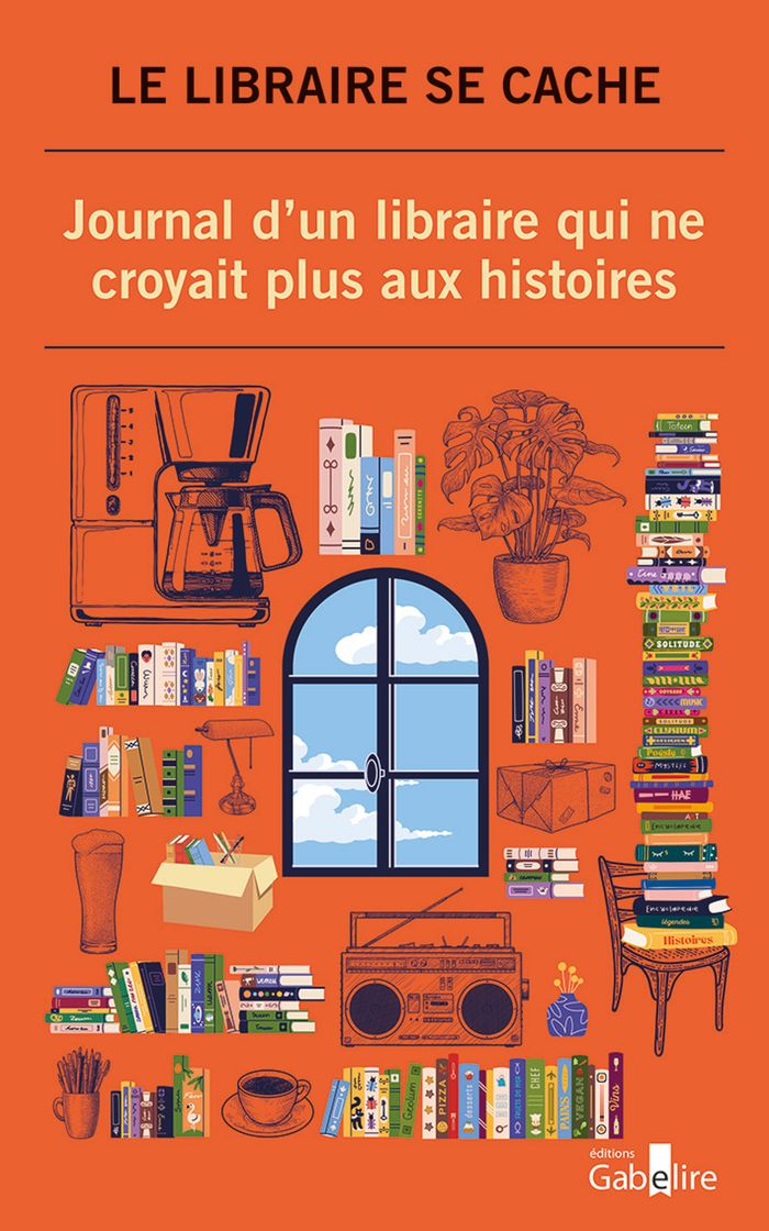 Couverture du livre « Journal d'un libraire qui ne croyait plus aux histoires », librairie Les Contes Infusés à Corte