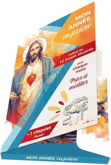 Quatrième de couverture de « COFFRET MON ANNEE EN PRIERE »