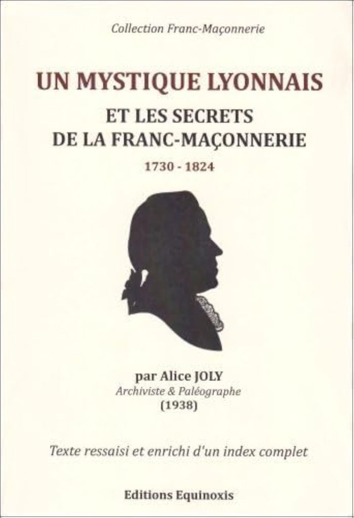 Couverture du livre « UN MYSTIQUE LYONNAIS » de Alice Joly, librairie Les Contes Infusés à Corte