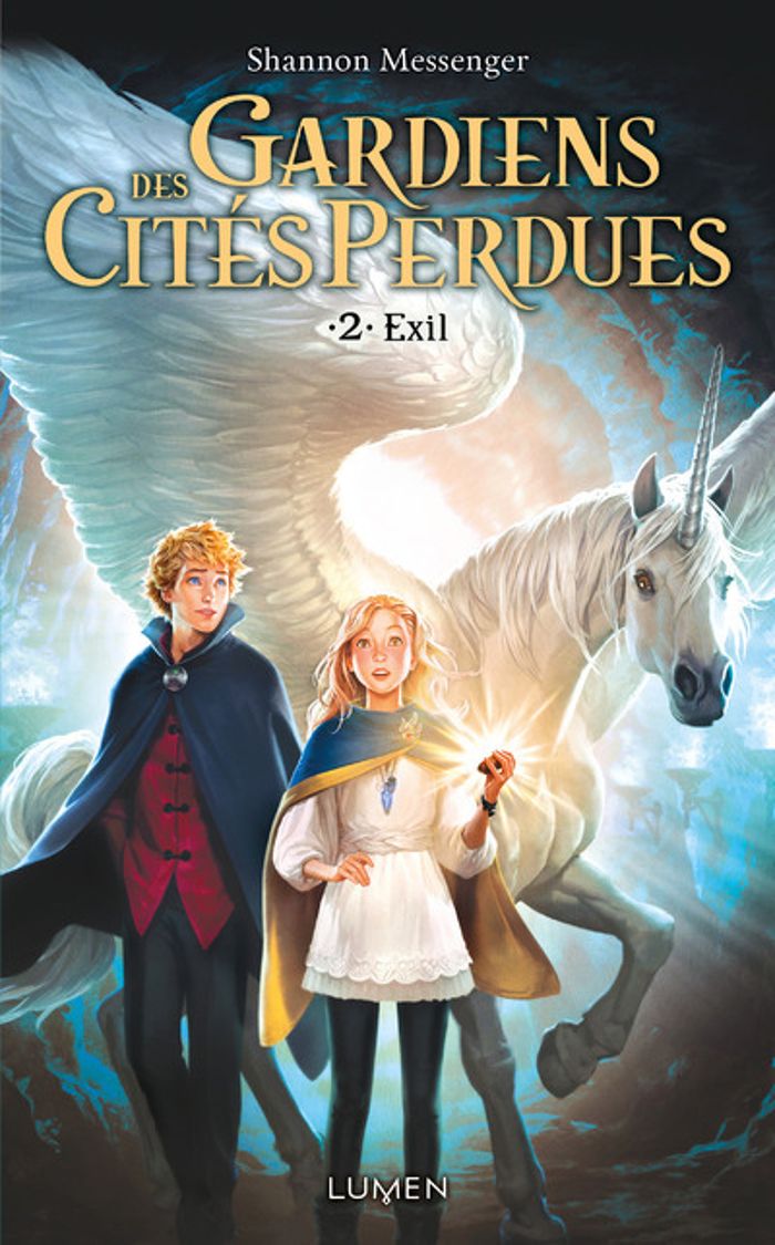 Couverture du livre « Exil » de Shannon Messenger, librairie Les Contes Infusés à Corte