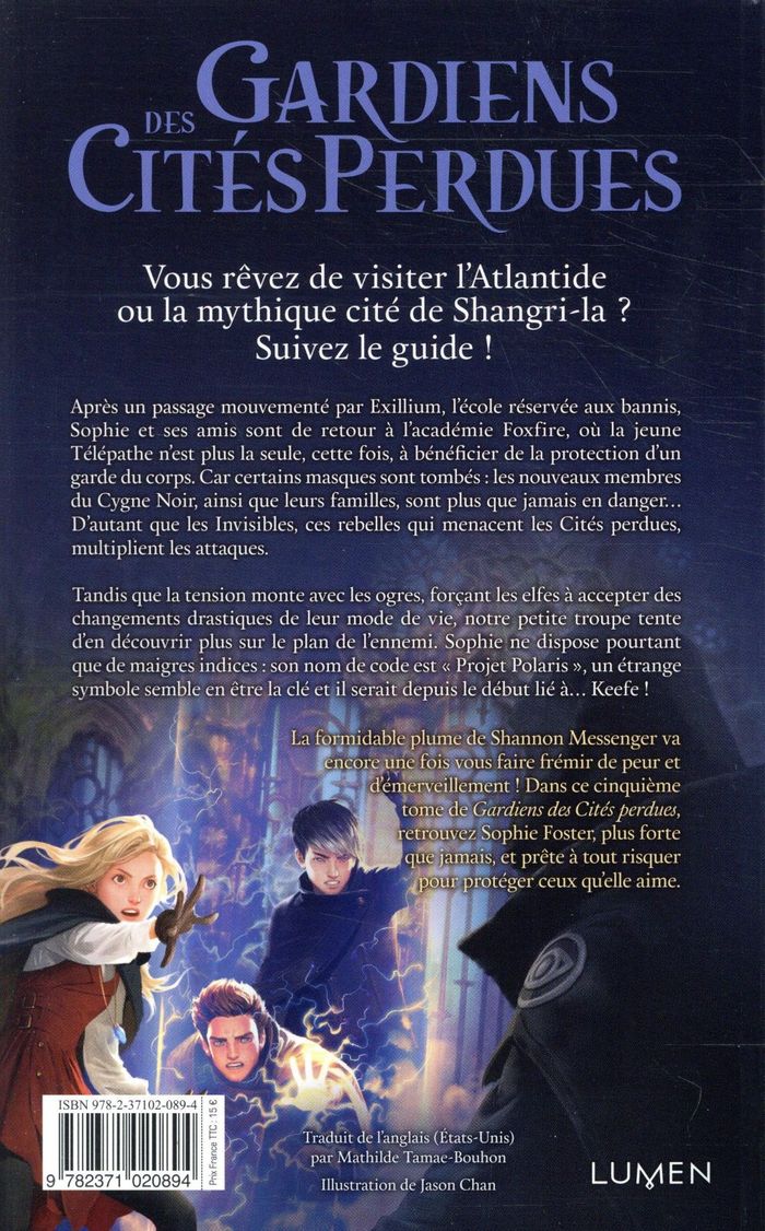 Quatrième de couverture de « Projet Polaris »