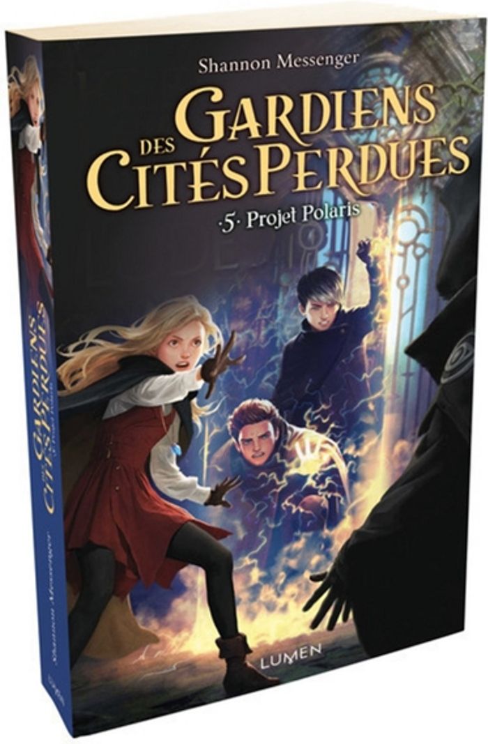 Couverture du livre « Projet Polaris » de Shannon Messenger, librairie Les Contes Infusés à Corte