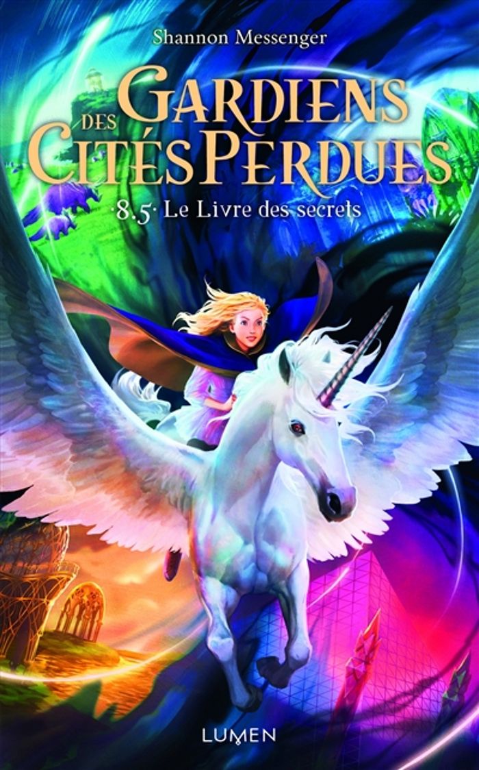 Couverture du livre « Le livre des secrets » de Shannon Messenger, librairie Les Contes Infusés à Corte