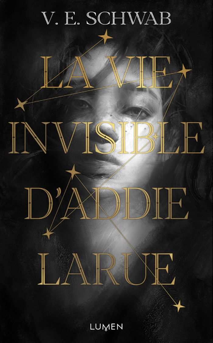 Couverture du livre « LA VIE INVISIBLE D'ADDIE LARUE » de Schwab V. E., librairie Les Contes Infusés à Corte