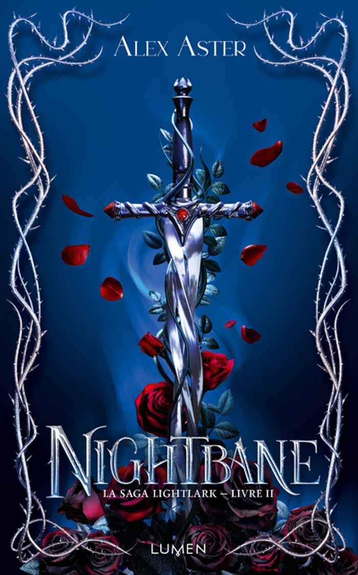 Couverture du livre « Nightbane » de Alex Aster, librairie Les Contes Infusés à Corte