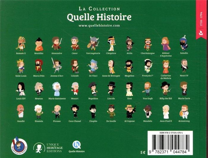 Quatrième de couverture de « ROBESPIERRE »