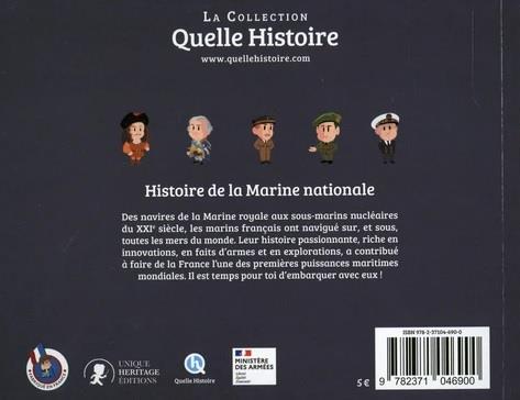 Quatrième de couverture de « HISTOIRE DE LA MARINE NATIONALE »