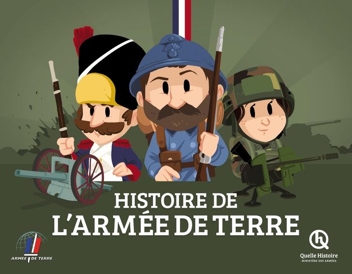 Couverture du livre « HISTOIRE DE L'ARMEE DE TERRE » de Xxx, librairie Les Contes Infusés à Corte