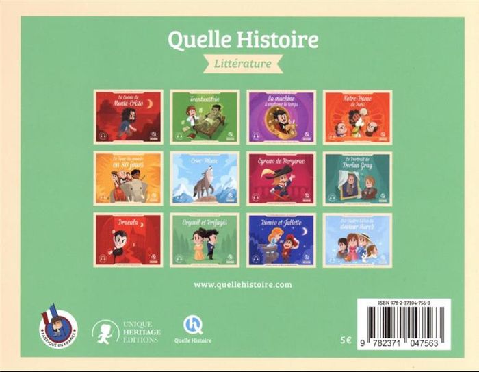 Quatrième de couverture de « Orgueil et préjugés »
