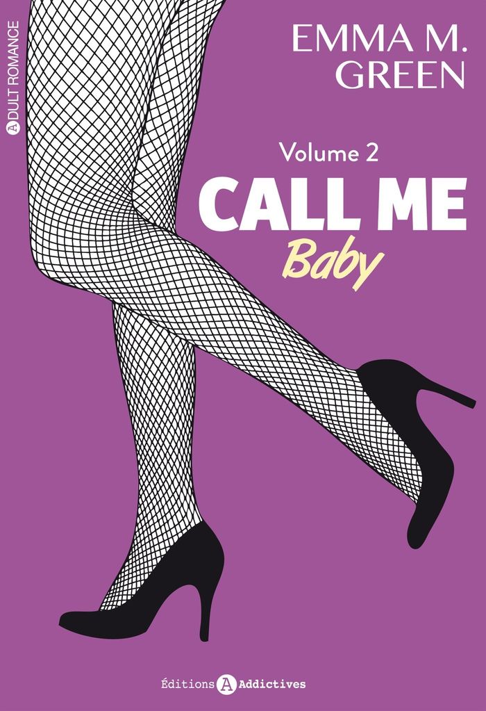 Couverture du livre « Call me baby » de Emma Green, librairie Les Contes Infusés à Corte