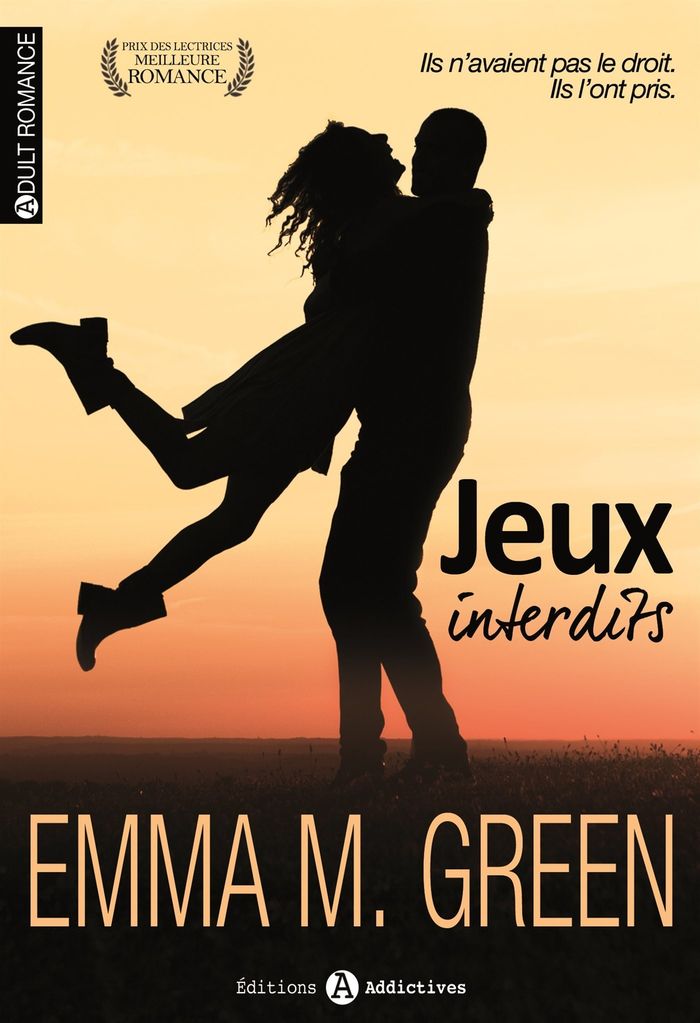 Couverture du livre « Jeux interdits » de Emma Green, librairie Les Contes Infusés à Corte