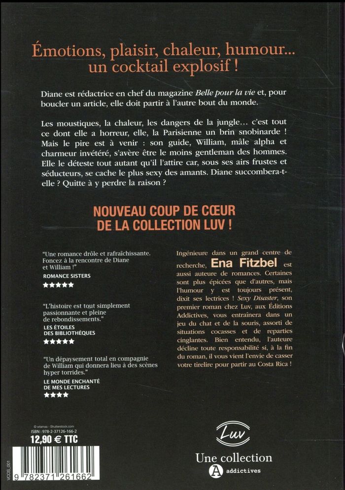Quatrième de couverture de « Sexy disaster »