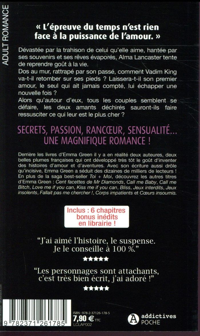 Quatrième de couverture de « Envers et contre tout »