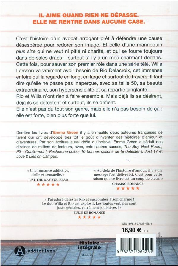 Quatrième de couverture de « Bien plus forte que toi ! »